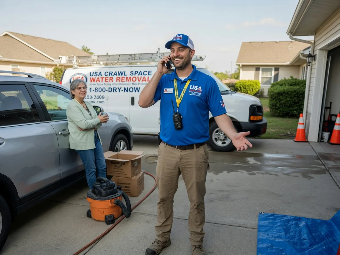Crawl Space Water Removal Bellmawr, NJ FAQs